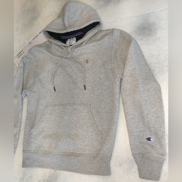 Grey Champion Hoodie size Small - Picture 2 of 4